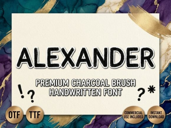 Alexander: The Display Typeface That Commands Attention