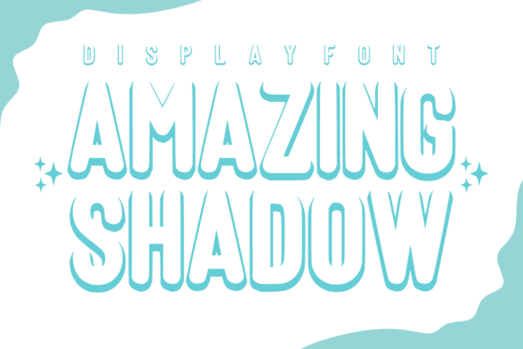 Amazing Shadow: Your Go-To Font for Playful, Retro Designs