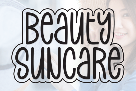 Beauty Suncare: A Font That Feels Like a Sunny Day