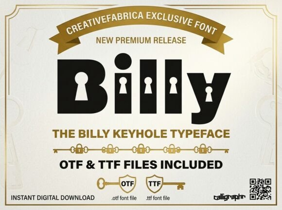 Billy: When Your Typography Needs to Do the Talking