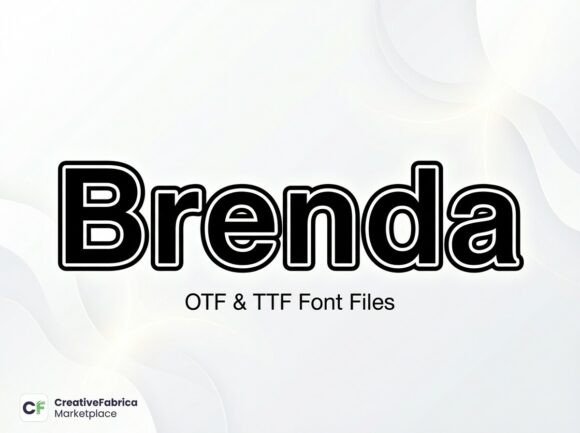 Brenda: The Bold Modern Display Font That Commands Attention