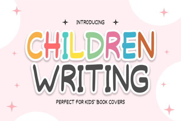 Children Writing: Authentic Kids Font for Creative Projects