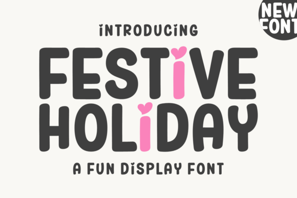 Festive Holiday: Your Go-To Font for Instant Joy