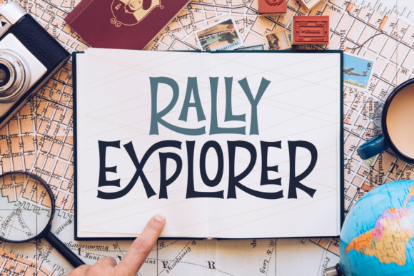 Rally Explorer: A Display Font with a Sense of Adventure
