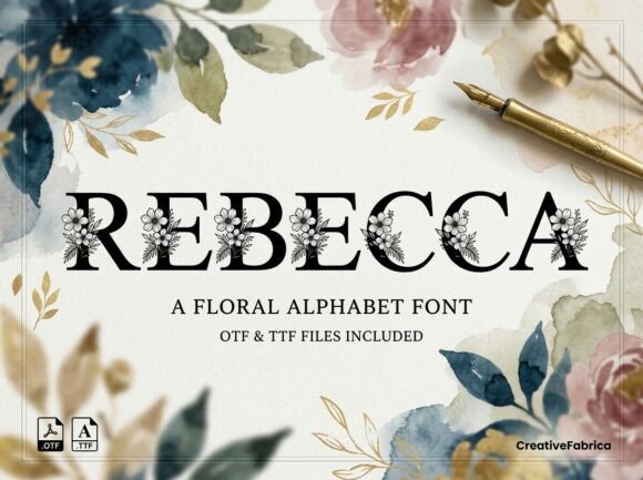 Rebecca: A Display Font for Unforgettable Headlines