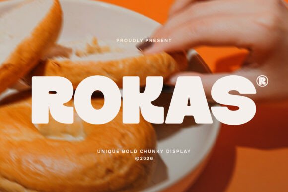 Rokas: The Bold Chunky Display Font for Maximum Impact