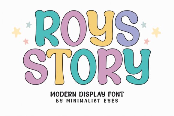 Roys Story: A Font That Brings Playful Energy to Your Projects