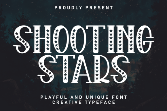 Shooting Stars: A Font That Captures Handwritten Magic