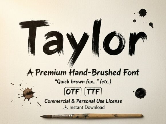 Taylor: The Display Typeface That Demands Attention