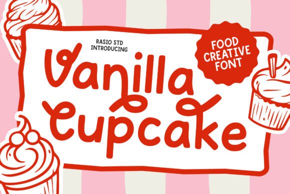 Vanilla Cupcake: The Sweet Handwritten Font for Creative Projects